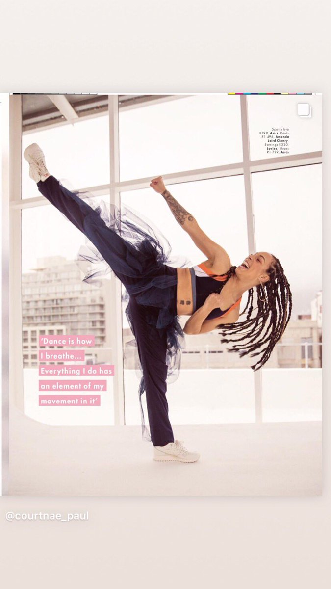 Courtnae_Paul's tweet photo. The @CosmopolitanSA #AugustIssue is out now! Grab yours to see my full 8 page fashion feature from page 62 😋🚀❤️
Photographer: @winstonkletter
Fashion: @cleopatramarco @clareamorrobertson
Hair: @merletitus
#COSMOxCourtnaéPaul #COSMOxNadiaNakai #TheFierceIssue https://t.co/7mhCe6r7pp