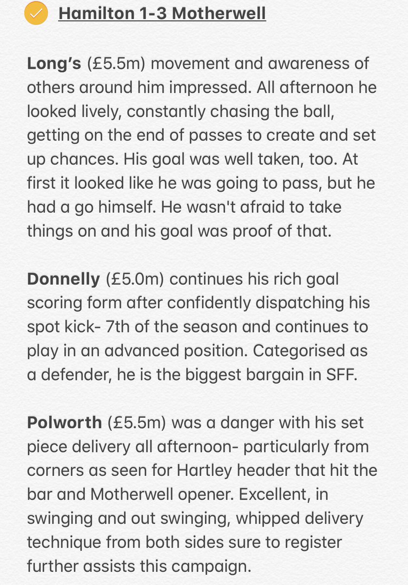 Scottish Fantasy Football Scout tweet media