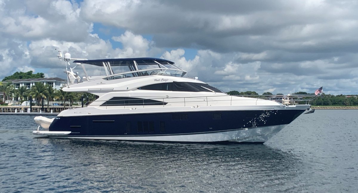 FlaglerYachts's tweet photo. Central Listing Update: 65 Fairline M/Y ‘Nauti Buoys’ Asking Price Reduced https://t.co/L0gOAKlkQB #yachts #fairline #flybridge #brokerage #luxury https://t.co/umgeTnpI7O