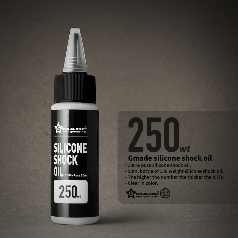 BestRCVehicles's tweet photo. Gmade Silicone Shock Oil 250 Weight 50ml GM24700 #rctracks https://t.co/VCjEwUkywR https://t.co/DqrZmbHfbL