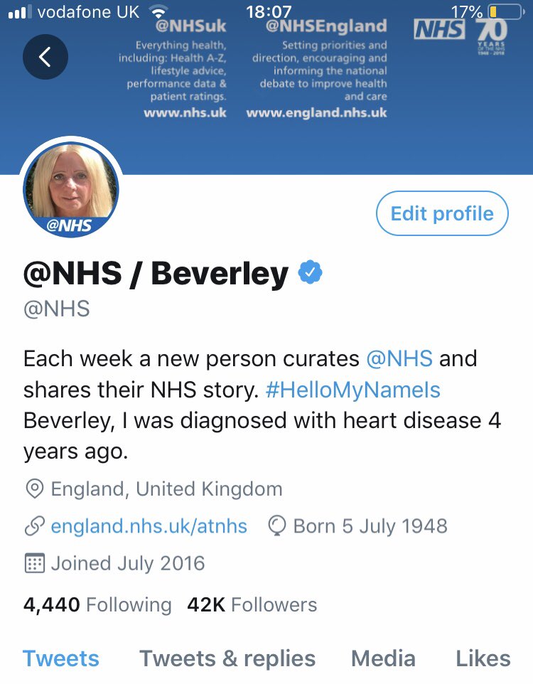 bes502's tweet photo. I absolutely loved doing the NHS “Take over” for the week - My key message was always going to focus on #Exercise and #Lifestyle, and I’m absolutely thrilled to be told it was one of the most successful NHS takeover’s the NHS account has had. #SimpleMessages #Engagement #CVD ❤️ https://t.co/1pNlIvZshl