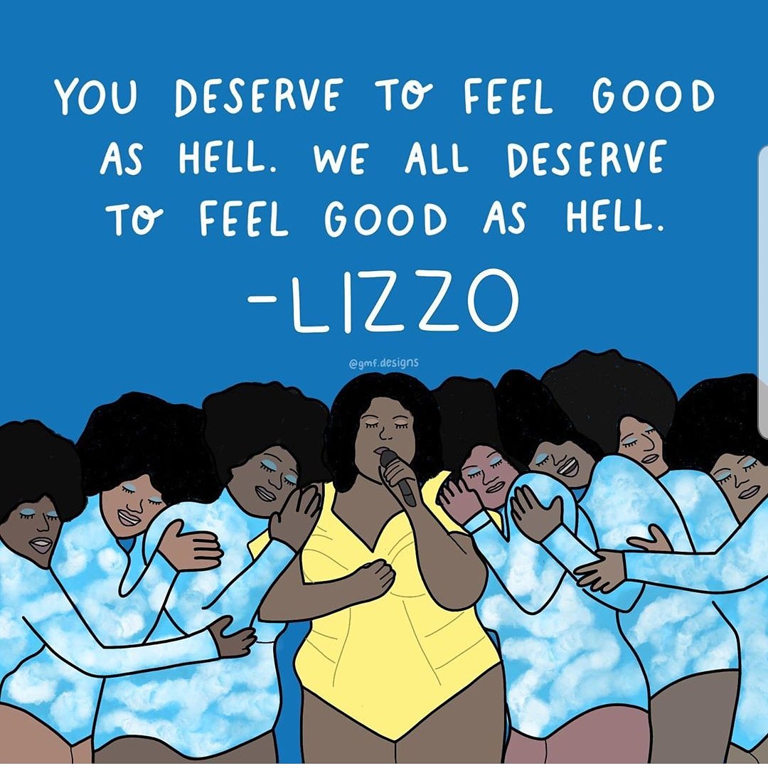 ECANAwomen's tweet photo. We agree with @lizzobeeating on this. We ALL DESERVE to #feelgood.
Thanks #Lizzo 🎶
#WednesdayWisdom & #WednesdayWishes to all!! ✊🏽🤩💐
#cancer #WomensHealth #blackhealthmatter #endocancer #WOCHealth #blackdoctorsmatter #cancersupport #cancersurvivor #healthcare #FriendofLizzo https://t.co/cQBF6uqNL7