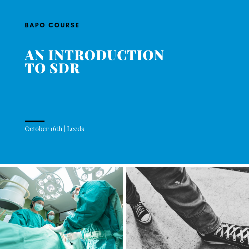 Want to learn more about SDR, discuss appropriate post-surgery rehab, speak to physios and orthotists who have done it all before? Take a look at out SDR course running in Oct. FMI: bapo.com/wp-content/upl…