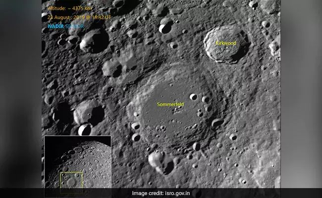 IndianDefense1's tweet photo. ISRO releases new images of craters on Moon taken by Chandrayaan-2
#Chandrayaan2 #ISRO https://t.co/ZZVVztQwF2
