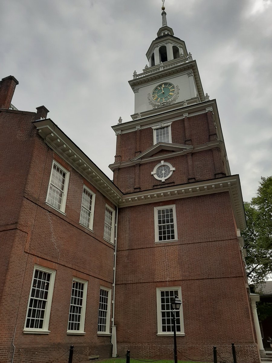 I'm in Philadelphia and I'm about to get a tour of #IndependenceHall #AASLH2019