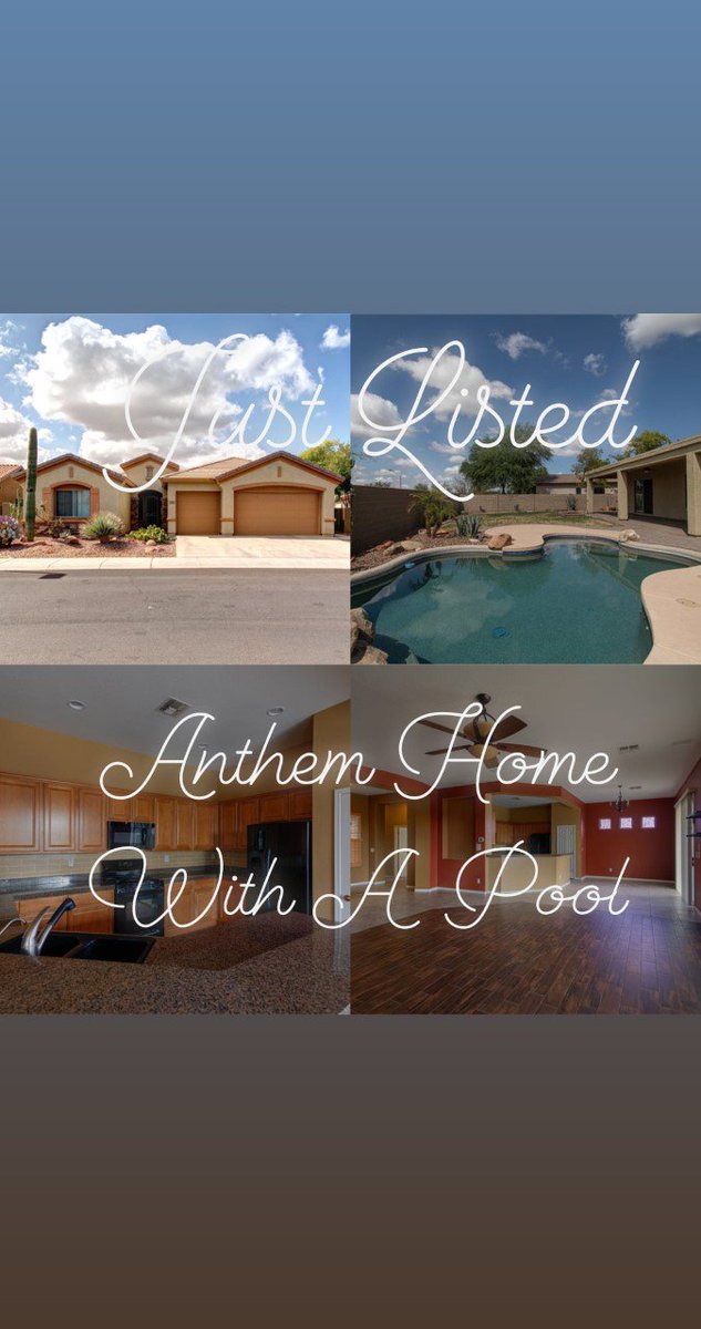JWMIMAZRealtor's tweet photo. New listing in Anthem! Click on the link below for more information:

https://t.co/FuDTjc5BwK

#Anthemhomesforsale #AnthemAZ #Anthemrealestate #homeswithpools https://t.co/eJl10po1IB