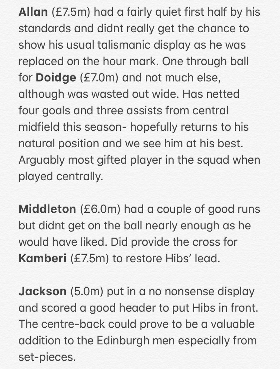 Scottish Fantasy Football Scout tweet media