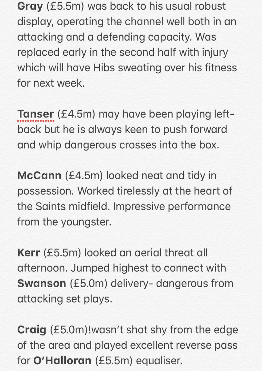 Scottish Fantasy Football Scout tweet media