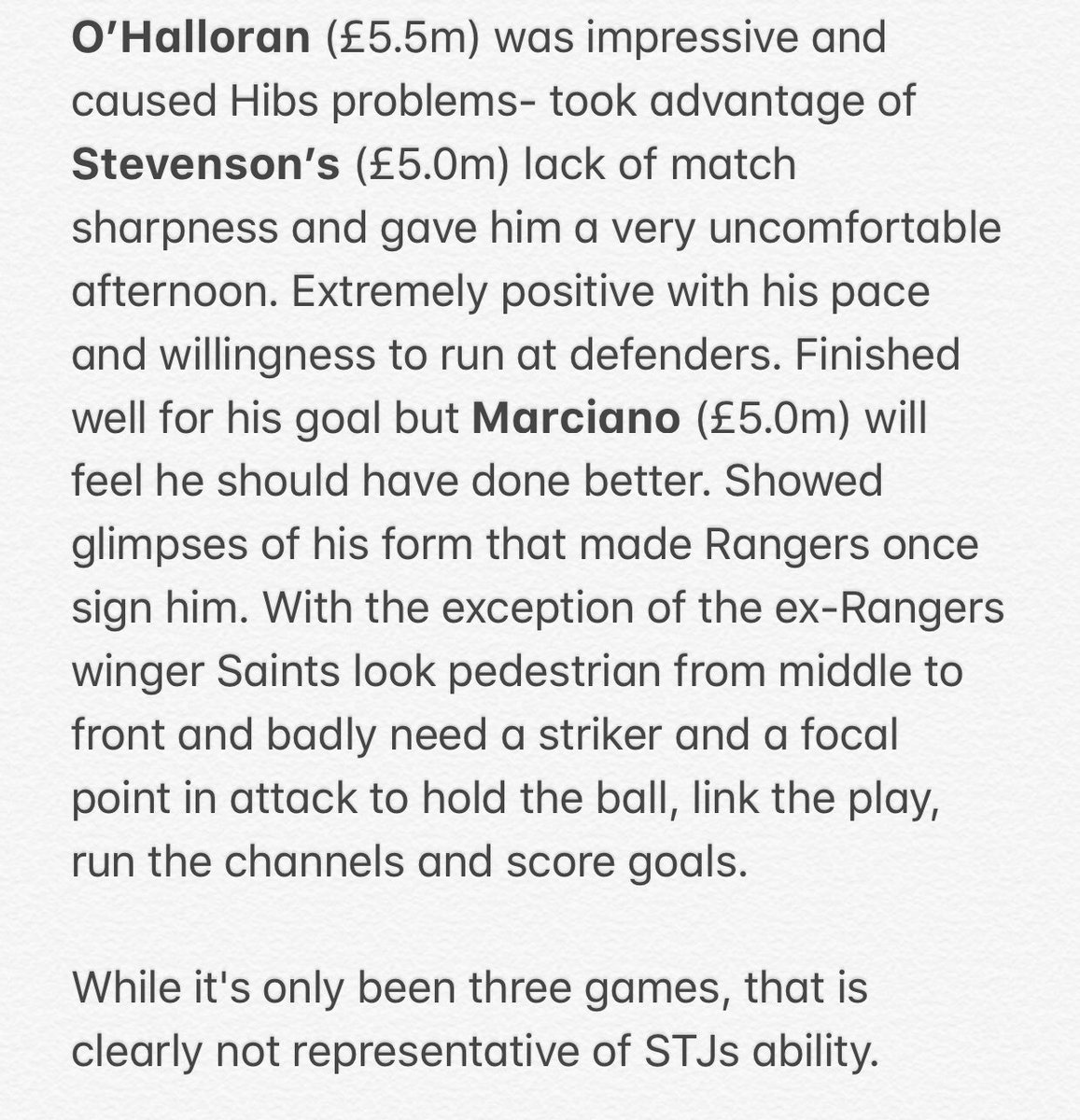 Scottish Fantasy Football Scout tweet media