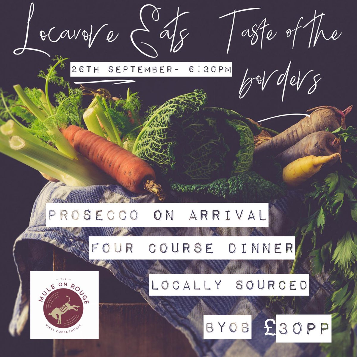 Mule_on_Rouge's tweet photo. They're back. September sees the return of Locavore to #berwicks number 1 #popupkitchen 
Limited places already!!! https://t.co/XlnXoa7fE3