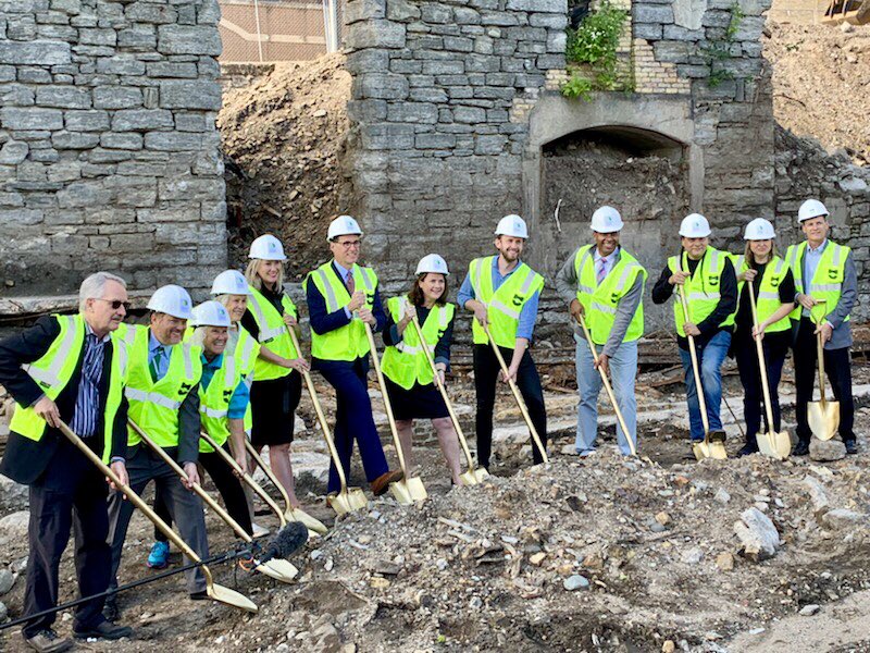 KatieMochoruk's tweet photo. It’s official! Groundbreaking of #RiverFirst Waterworks - @BankofAmerica is proud to support this transformative project along the Mississippi riverfront in Minneapolis along with @MplsParkBoard @MplsParksFndtn @GeneralMills https://t.co/3FuSmDa6qQ