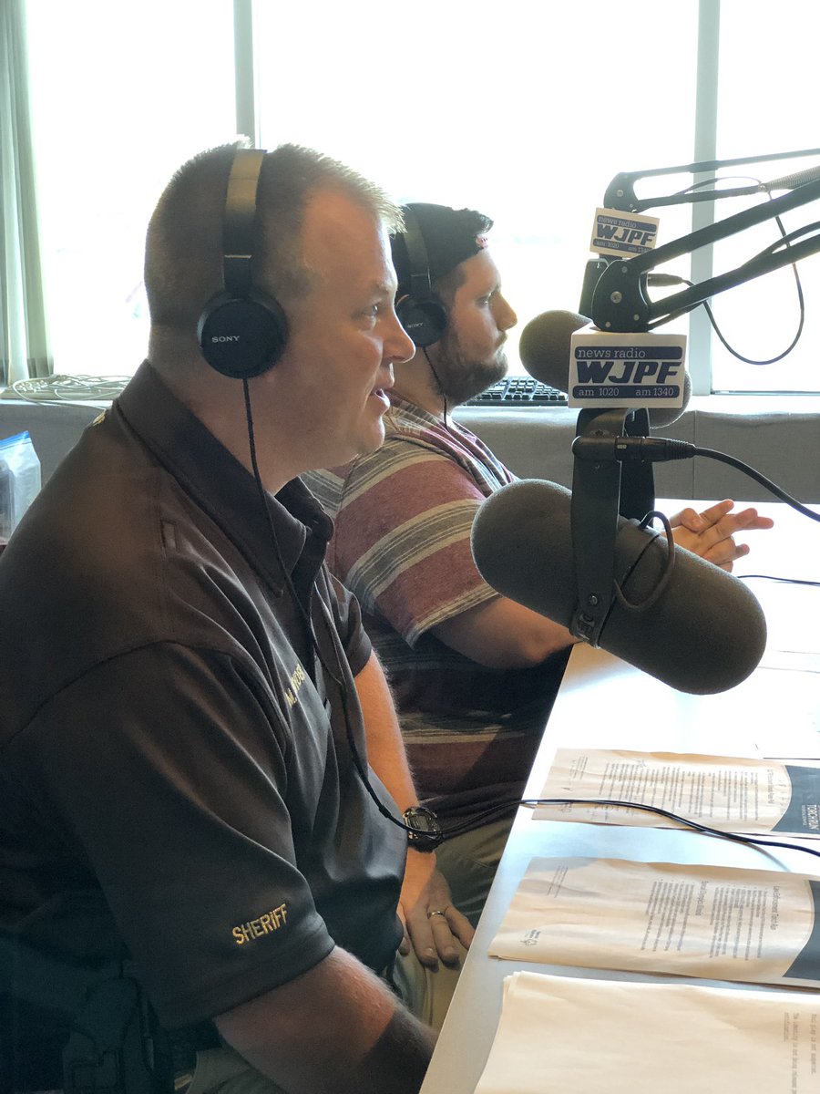SO_Illinois's tweet photo. This morning, Special Olympics Illinois athlete- Marissa and @IllinoisLETR officer- Max Synder talked about all things #PlanePullIL on @z100rocks, @1015CILFM, @Magic951, &amp; @wjpfradio 

Join us on October 5 for the Southern IL Plane Pull. https://t.co/wAVNQdFTaw