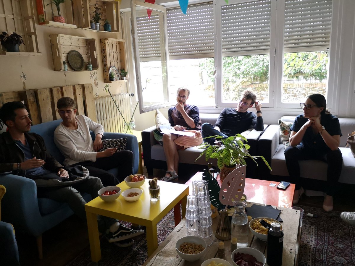 Retour d'expérience d'@AnaVivion de <a href="/BeAppTeam/">Beapp</a> à <a href="/Maia_Mater/">Maia Mater</a> aujourd'hui 👍😊 #entrepreneure #nantes #rex