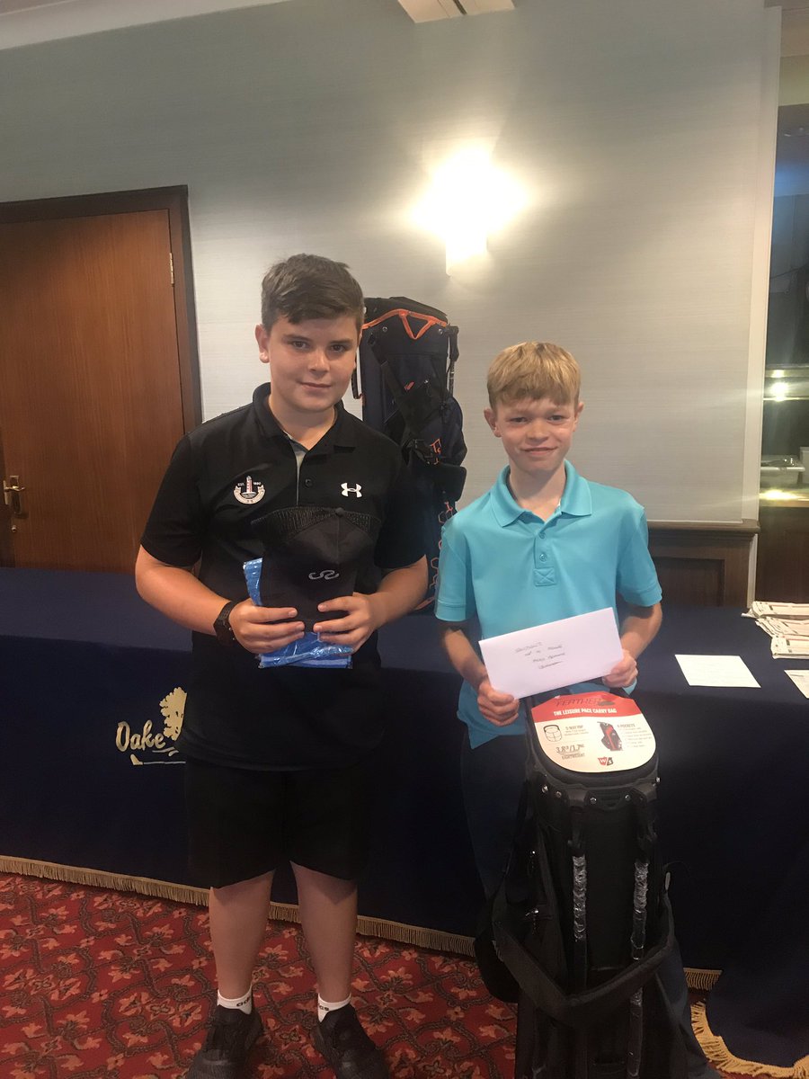 Fantastic day <a href="/OakeManorGolfCl/">Oake Manor Golf Club</a> for their first junior open! Well organised and great to see so many juniors enjoying the game! 1st and 2nd on gross for this pair in category 2 flying the flag for <a href="/BurnhamBerrow/">Burnham & Berrow</a> 😍