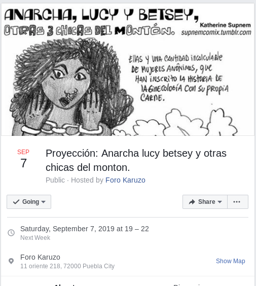 gynepunk's tweet photo. 7 de Sept en #PUEBLA en #foro karuzo
https://t.co/ri8qhEKRQm https://t.co/YYFFYVN0BH
