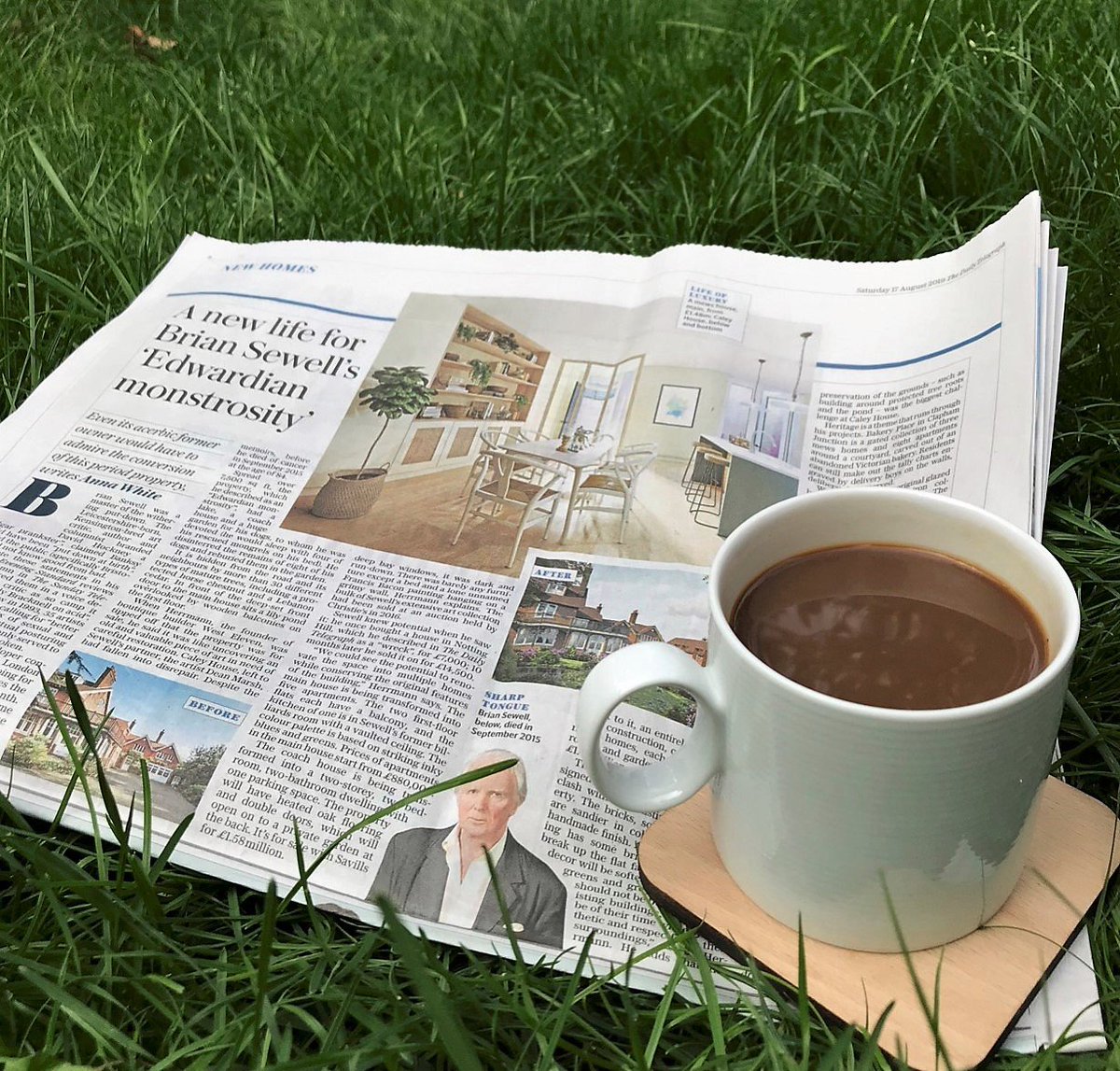 Great to see <a href="/Twinwag/">Anna White</a>’s interesting article for Caley House in the <a href="/Telegraph/">The Telegraph</a> showcasing our latest development in Wimbledon Village. It’s a great compliment that even ‘its acerbic former owner (Brian Sewell) would have to admire the conversion of this period property’.