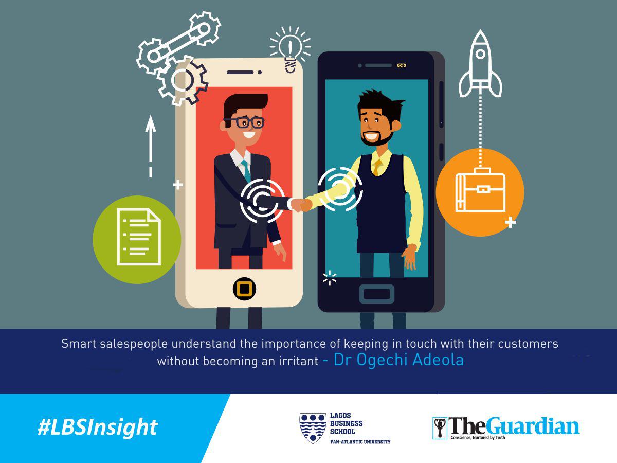 #LBSInsight
From keeping accurate records to building a client base, these are 12 attributes of effective salespeople by #LBSFaculty, Dr Ogechi Adeola.

Full story here: bit.ly/bssalesspt2
#Marketing