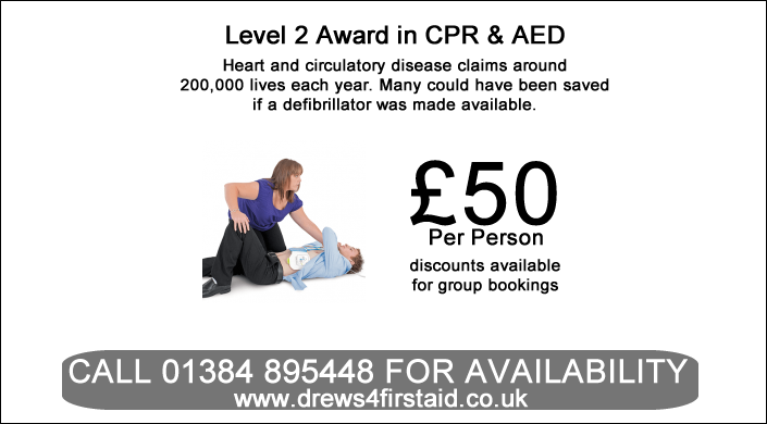 Drews4FirstAid's tweet photo. Heart and circulatory disease claims around 200,000 lives each year. Many could have been saved if a defibrillator was made available. For details visit https://t.co/x4xZShe9Nk #aed #heartdiseases #cardiacdiseases #hearthealth #cardiovascular #firstaid #firstaidfacts https://t.co/Lf6Xqr4Pcn