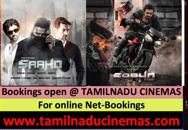 TamilnaduCinmas's tweet photo. #Saaho #Tamil #DolbyAtmos #4KCONTENT - from 30Aug2019 - Friday
Bookings open @
https://t.co/Cl0M4d8bBX https://t.co/Gt58oMc1uX