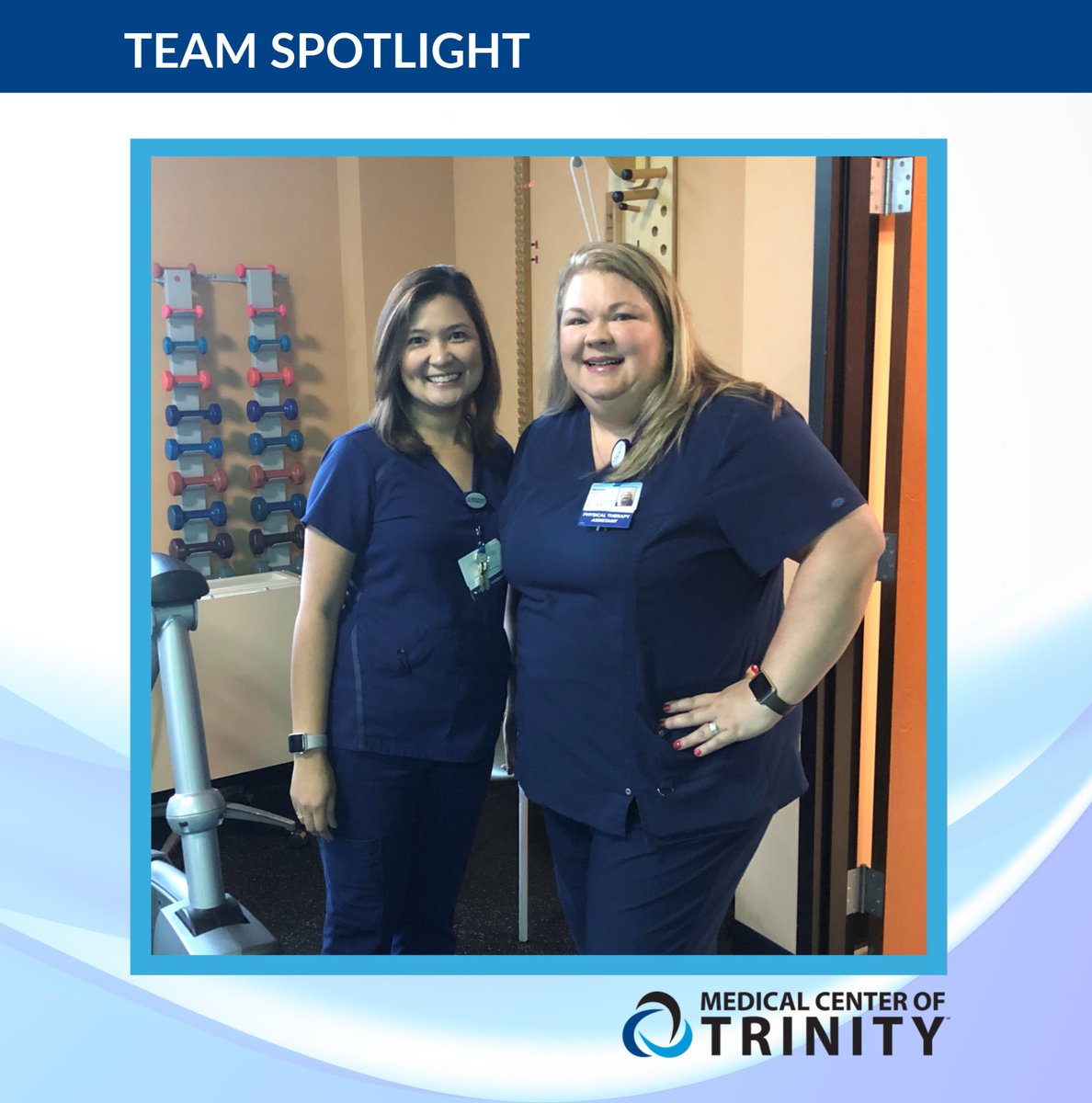 MedCtrOfTrinity's tweet image. Kristine, CLT and Michelle, CLT share: "The pain and discomfort from #Lymphedema impacts our patients lives. As Certified Lymphedema Therapists, our passion is returning our patients to a quality of life they are not currently experiencing." bit.ly/2Nc50Su #TrinityFL