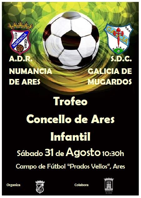 ADR Numancia de Ares. Trofeo Concello de Ares 2019 de Infantiles.