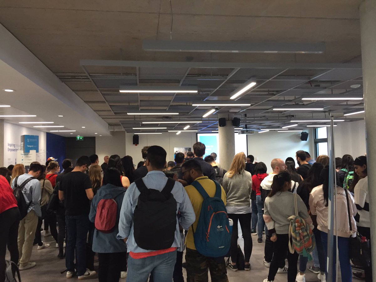 shanecollins04's tweet photo. Great turnout for #TrinityAccessEarth event today in @TCDTangent new events space  @tcddublin - over 100 people currently mapping accessibility of restaurants, bars and shops across #Dublin - wonderful to see this #CitizenScience in action #UnboxingOpenScholarship https://t.co/qVVlLBcGXn