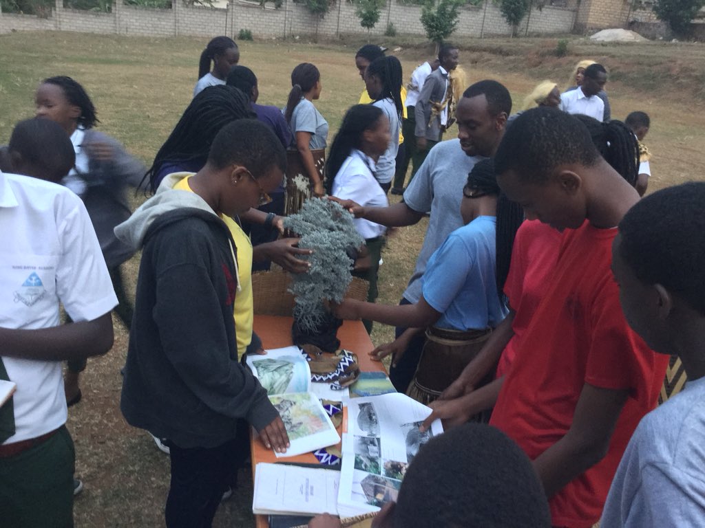 RwandaMuseums's tweet photo. #OutreachMuseumsProgram excites students @KingDavidAcademy. « This will boost our preparations for the cultural day competitions that will take place in 2 weeks ahead. »they said. https://t.co/ZufeFknFvo