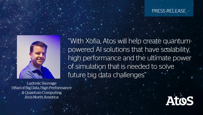 We announced today the delivery of #Quantum-Learning-as-a-Service (#QLaaS) to Xofia, a startup...