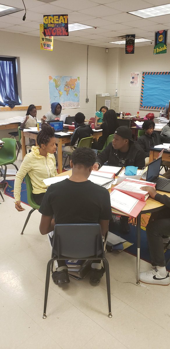 Another day of learning in Mr.Hancock's Georgia History class!!! Part 2