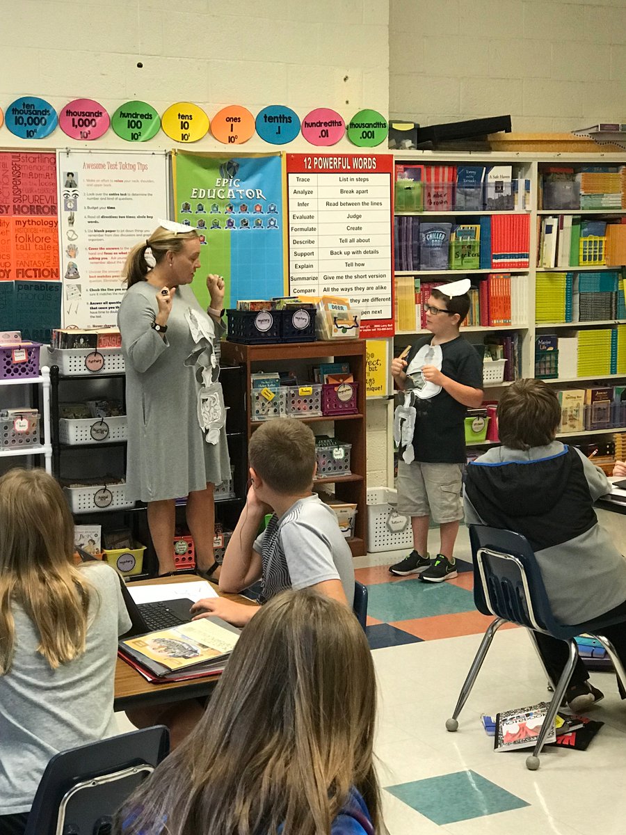 Mrs. Huffman’s Science class had special visitors, Mrs. Layman and Landon Byrd, come to review body parts and their functions. #PMESpirates #SCSed