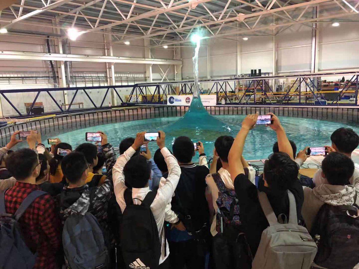 superscientist8's tweet image. It was great to host the top students of Beihang University again. They seemed to enjoy our laboratory tour. #flowave