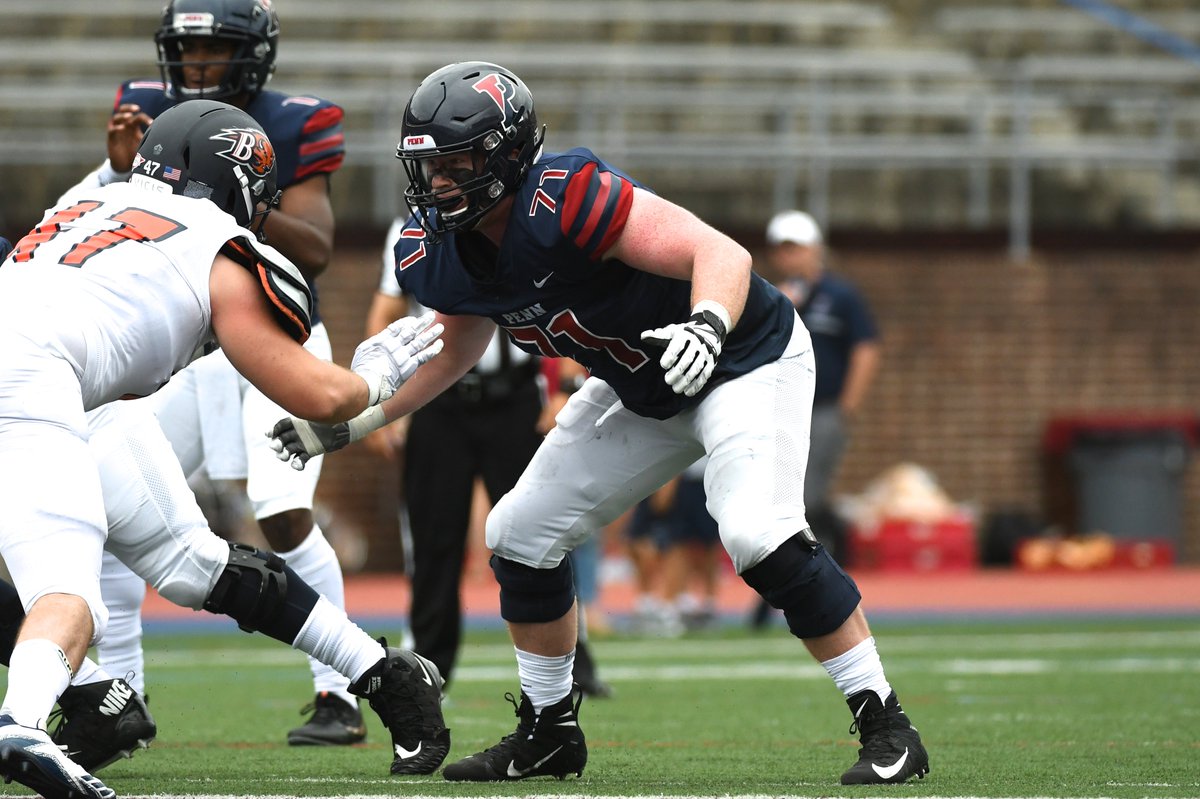 Thanks <a href="/PENNfb/">Penn Football</a> for nominating OL Greg Begnoche for the 2019 #CampbellTrophy! bit.ly/2SjTchv