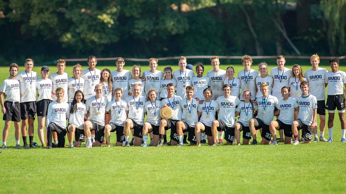 Huge congratulations to Dublin Gravity and SMOG for winning UK Nationals in the women's and mixed divisions respectively, and to Iceni Ultimate , Deep Space and SMOG 2 for also qualifying for EUCF in Caorle, Italy!