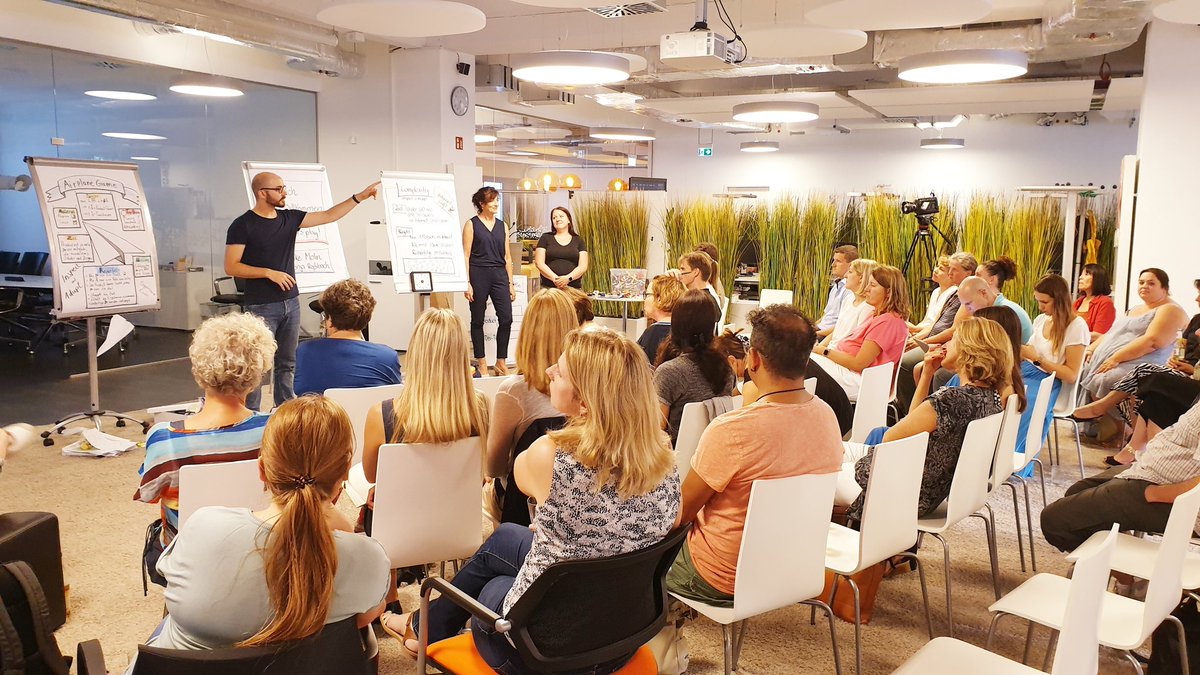 aoepeople's tweet image. Meetup time! Happy to host @AgileMainz today with the great topic &quot;Let&apos;s play - get to know the agile world in a playful way&quot;, with Heike Molin