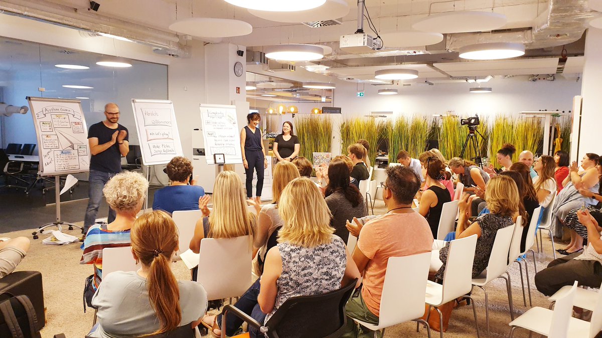 aoepeople's tweet image. Meetup time! Happy to host @AgileMainz today with the great topic &quot;Let&apos;s play - get to know the agile world in a playful way&quot;, with Heike Molin