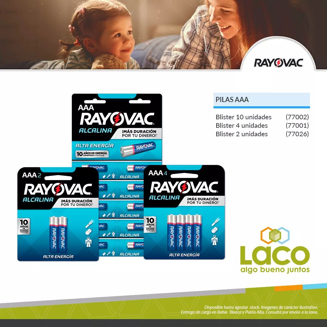 Dis_Laco's tweet photo. ¡Tenemos todas las pilas con Rayovac para hacer algo bueno juntos!

☎ Contactanos al 0291 451 3737 para hacer algo bueno juntos.

#Distribuidora #BahiaBlanca #distribuidor #mayorista #supermercado #pilas #battery #bazar #energia https://t.co/wC8wGtXKpJ