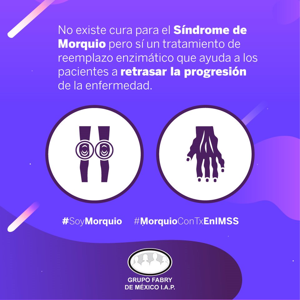 Los pacientes con las formas leves de #SíndromeDeMorquio llegan a los 30 años con importantes dificultades motrices y cardiovasculares, el Tx de reemplazo enzimático puede detener la enfermedad y mejorar su vida si <a href="/tu_IMSS/">IMSS </a> lo aprueba.🙏@zoreobledo <a href="/davidrazu/">David Razú Aznar</a>. #MorquioConTXEnIMSS