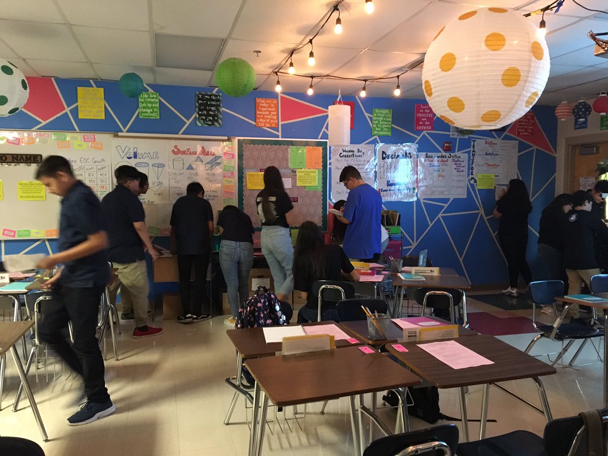 ASTuckerKing's tweet photo. Syllabus stations- rules & procedures! #purposefulmovement @NISDPatNeff #wearepatneff #wearebettertogether #mathrules #nerdsforlife #neffinspired https://t.co/WpssTK0Whj
