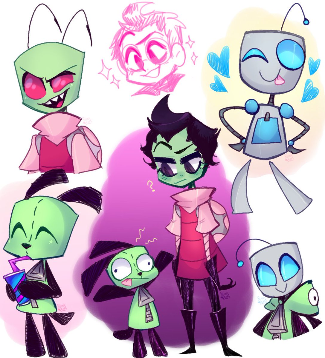 Invader Zim doodles ✨
#InvaderZim #InvaderZimfanart