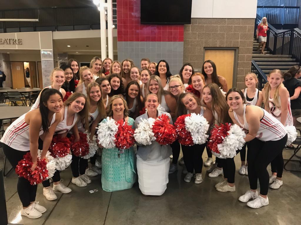wilhelm_rhs's tweet photo. We love OC Cheer &amp; Dance!!  They brought the spirit to the welcome back assembly!! https://t.co/SJoH2lc4y5