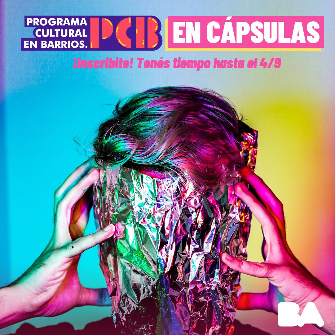 CulturaBarrios's tweet photo. ⚡️ Volvieron las cápsulas del PCB ⚡️ Una oferta de talleres intensivos dados por especialistas de cada área, para que aprendas algo nuevo o profundices eso que te gusta hacer.

🔥 ¡Vuelan los cupos! Apurate 👉 https://t.co/YTbJEaKBzA

#ProgramaCulturalEnBarrios #PCBenCapsulas https://t.co/BHIJiYsdyo