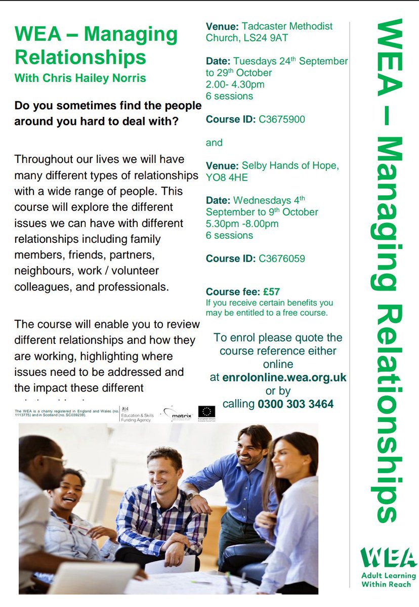 WEA-Tadcaster tweet media