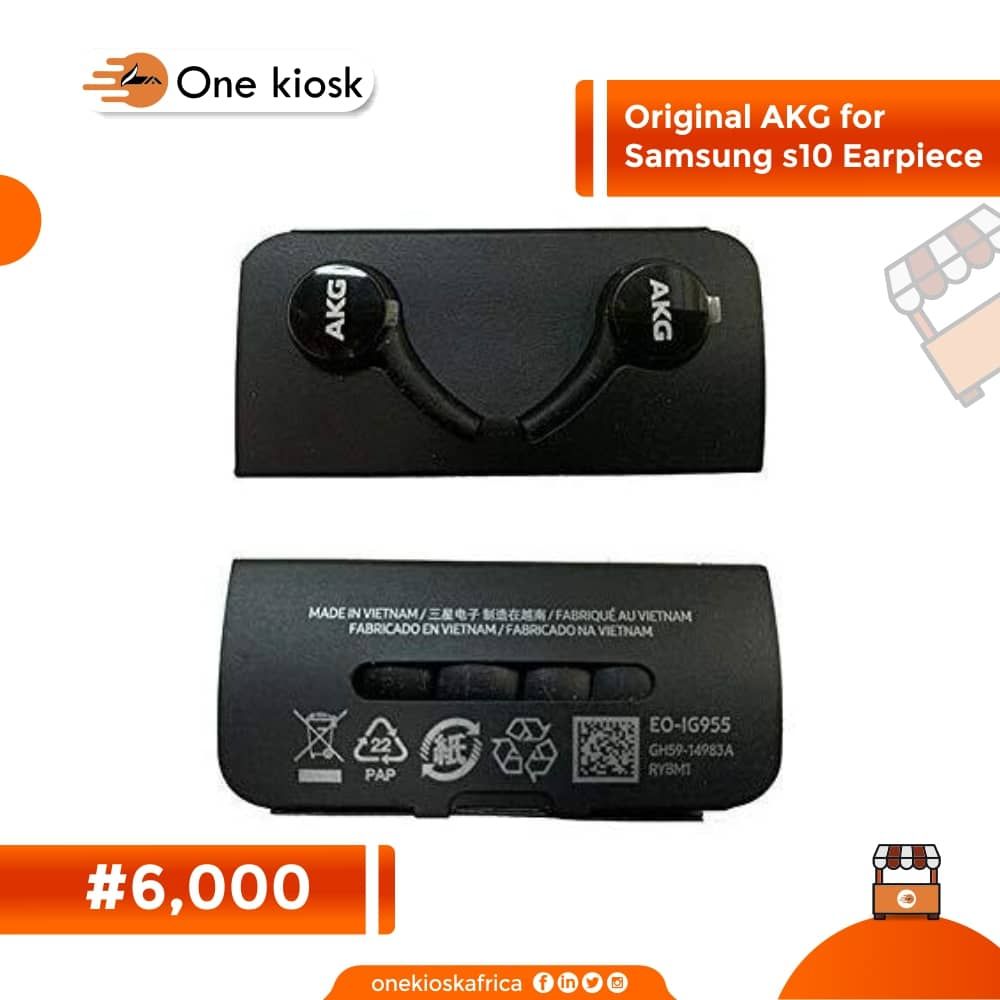 onekioskafrica's tweet photo. Get this original AKG Samsung s10 Earpiece for N6000.

Visit https://t.co/8ULg7KUI11 or call 07036282764

#LimitedTimeOffer https://t.co/vC3dvYR56z