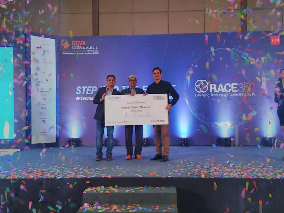 rajnishjha123's tweet photo. @RACEREVA @Spirent @TerralogicInc Participated in Cyber Hackathon today. My brother and director Anand Kishor Jha @anandkjha12 in our company, Pronixa Systems won the 1st Prize (& reward of INR50,000 for 1st position). #RACE360 @Infosys @IBM @Spirent @RACEREVA @pwcindia https://t.co/OqYaKRou6O