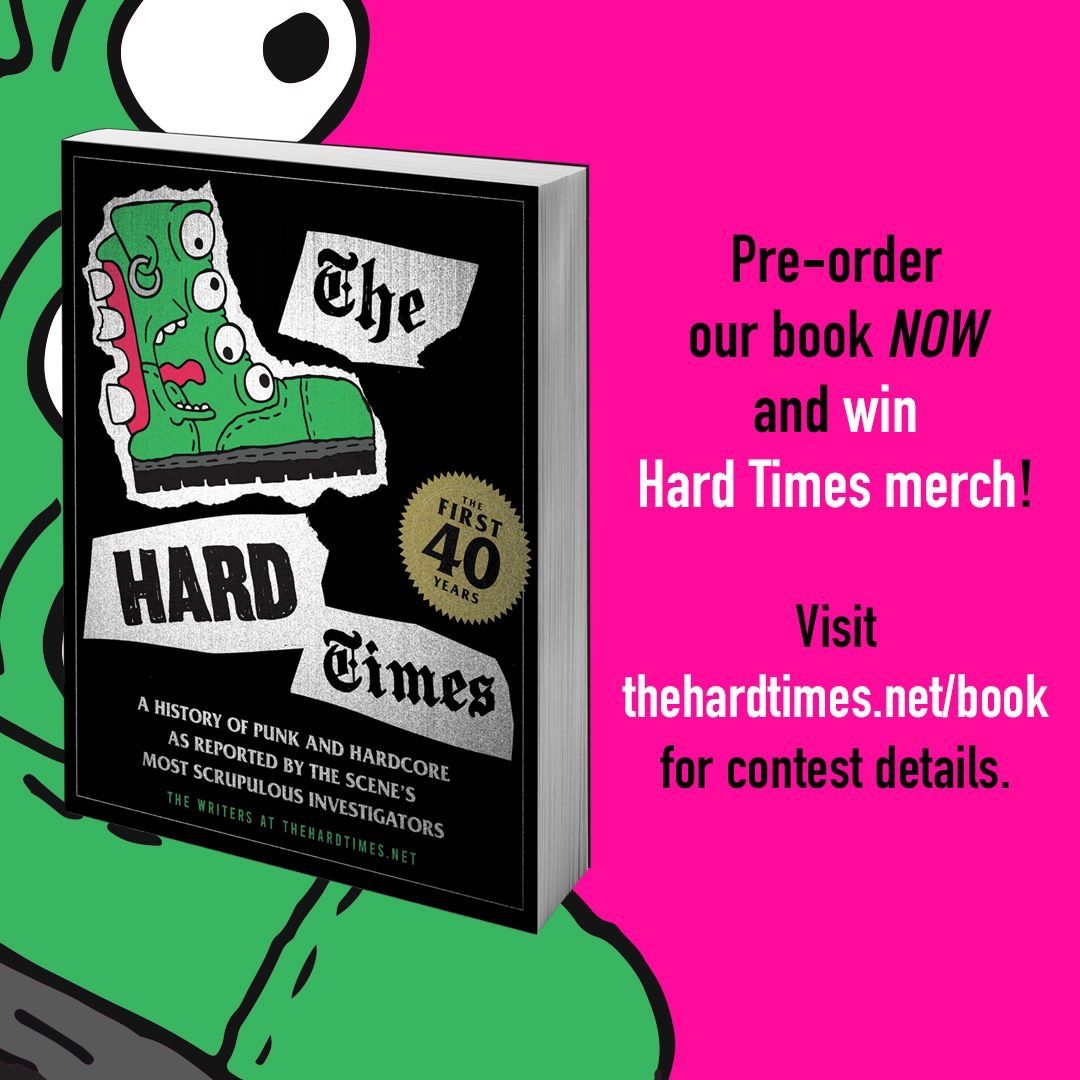 REALpunknews's tweet image. We made a fucking book. “The Hard Times: The First 40 Years” is now available for pre-order. You can learn more about this definitive history of punk and hardcore AND win merch by visiting thehardtimes.net/book