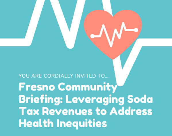 TODAY: Join <a href="/Praxis_Project/">The Praxis Project</a> researchers tonight from 5-7pm for a community briefing on using soda tax revenues to address health inequities in our communities. Register here: ow.ly/tvmY50vG8i7
