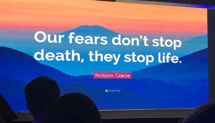 Curvas_PlusSize's tweet photo. Our fear don’t stop death, they stop live #RIC2019 https://t.co/xBJfcoFxfD