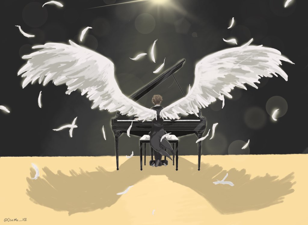 Osama Commissions Open Wings Of Piano Deemo Digital Fanart T Co 9dxecmjzd3 Twitter