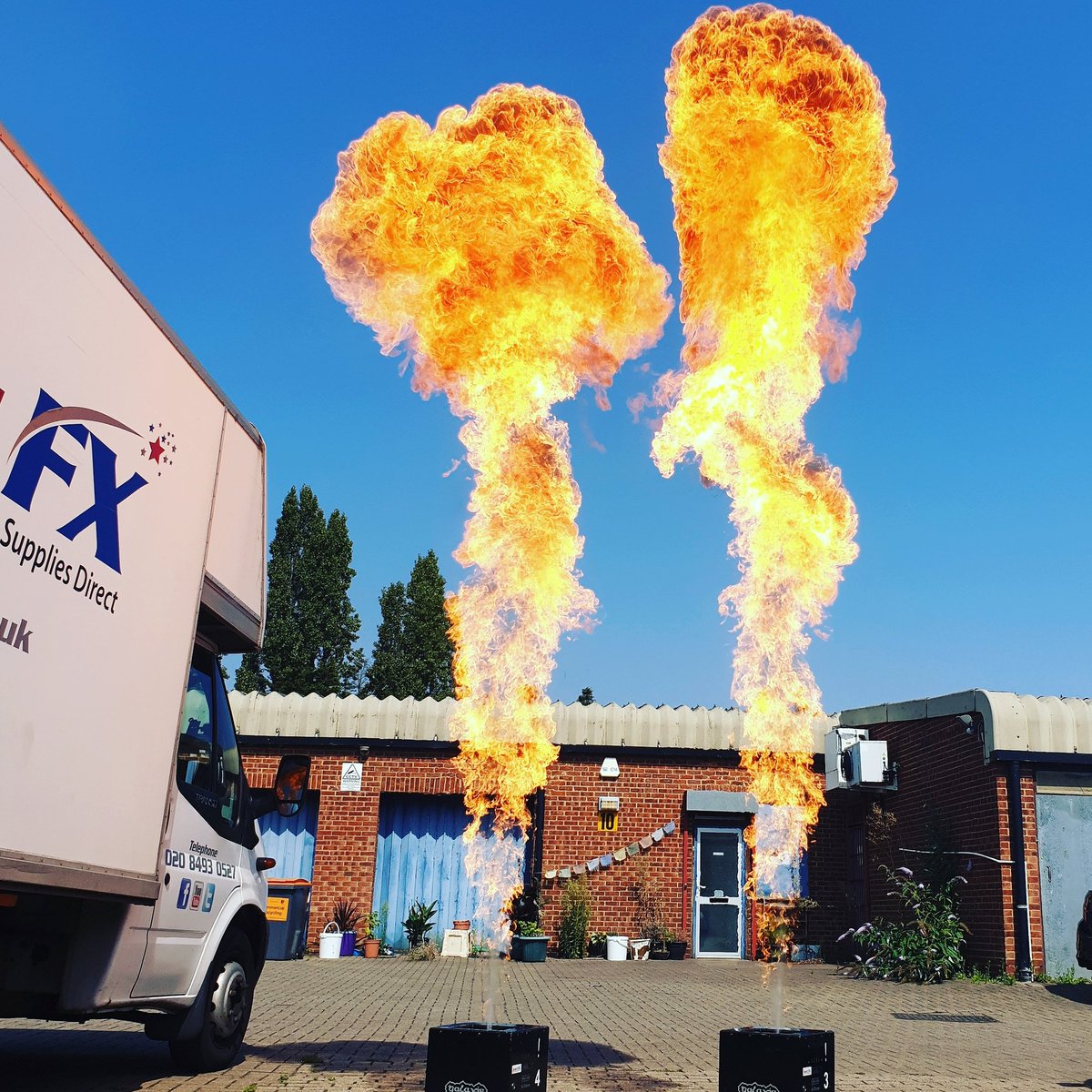 just_fx's tweet photo. G-Flames back in from hires across the bank holiday weekend 🔥
All our hire equipment is well serviced and maintained regularly, giving our customers a reliable experience!
See what we can hire you 👉 https://t.co/X1MGrfG3eO

#flames #flamehire #gflame #gflamehire #galaxishflame https://t.co/lB6uxoeZBA