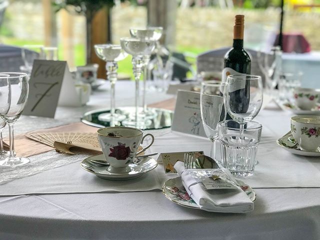 NorthoverManor's tweet photo. Daniel &amp; Kelly | Saturday 6th July |A beautiful Afternoon Tea for their wedding breakfast – special thanks to TJ Events for supplying the beautiful vintage china to add to the elegance of the day.

Thank you, Daniel &amp; Kelly, for allowing us to be a part … https://t.co/7KrqScp8F3 https://t.co/DOWI6NNfVh